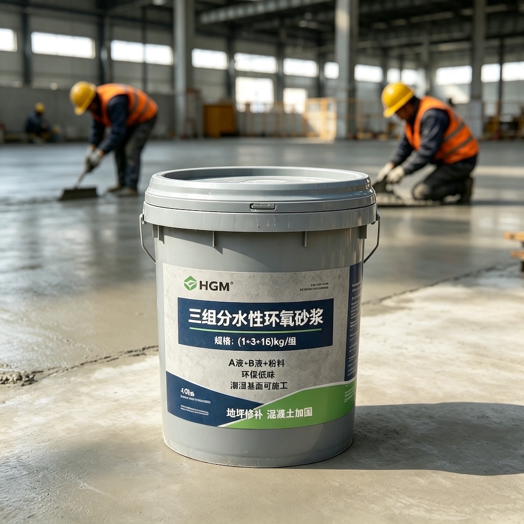 阜南三组份水性环氧砂浆